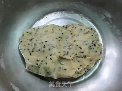 Make Black and white sesame waffles step 5