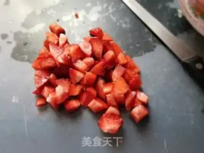 Make Chestnut cake step 2