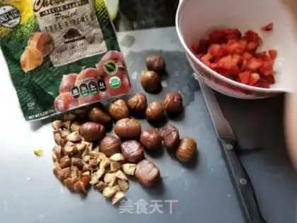 Make Chestnut cake step 3