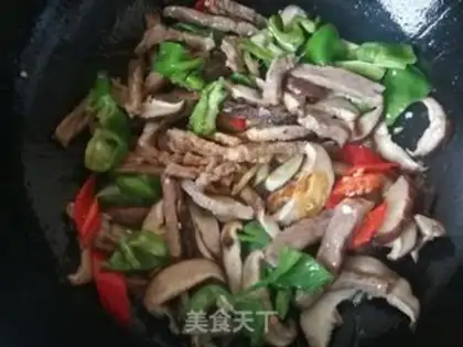 Make Spry pepper mushrooms step 11