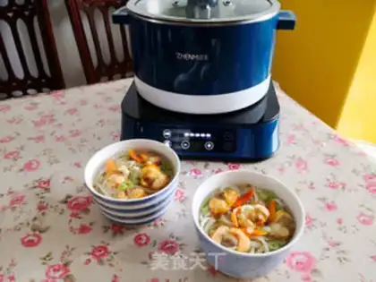 Make Yellow bean noodles step 6