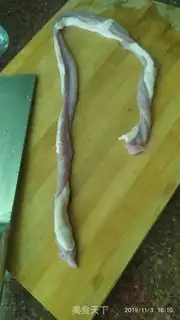 Make Fish egg powder intestines step 0