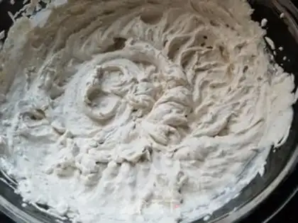 Make Chestnut cake step 7