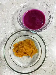 Make Three-colour porridge step 3