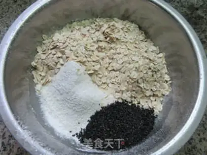 Make Black sesame oatmeal step 5