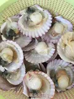 Make Ginger onion scallops step 1