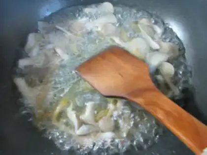 Make Squeeze and cook fans step 3