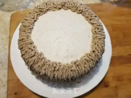Make Chestnut cake step 15