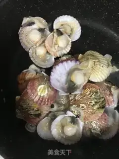 Make Ginger onion scallops step 3