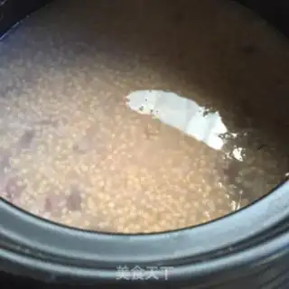Make Red bean rice porridge step 5