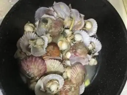 Make Ginger onion scallops step 7
