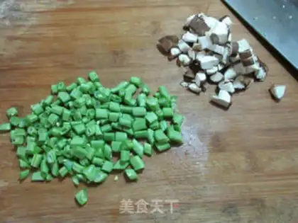 Make Flaming mushrooms and beans step 1