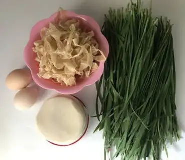 Make Cream egg tofu bag step 0