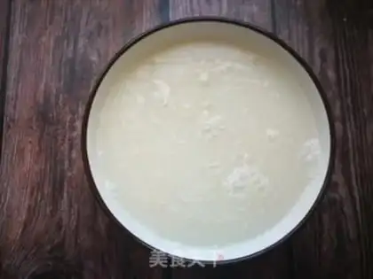 Make radish radish mushroom powder bag step 1