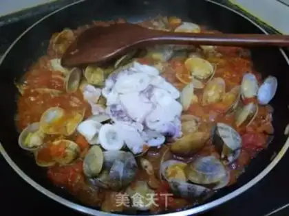 Make Seafood Italy Noodles step 11