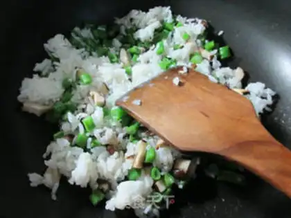 Make Flaming mushrooms and beans step 4