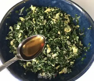 Make Cream egg tofu bag step 5