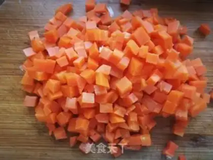 Make radish radish mushroom powder bag step 9