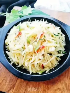 Make Spicy potatoes step 12