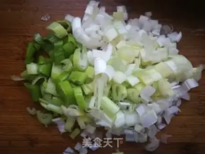 Make radish radish mushroom powder bag step 11