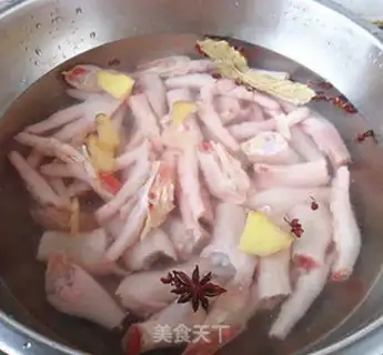 Make Lemon chicken claws step 1