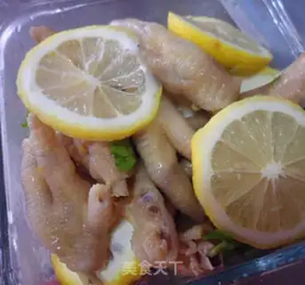 Make Lemon chicken claws step 5