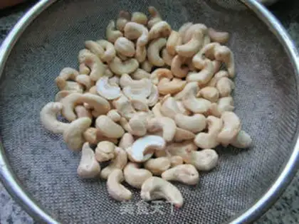 Make Salted cashew step 2