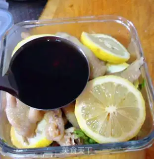 Make Lemon chicken claws step 6