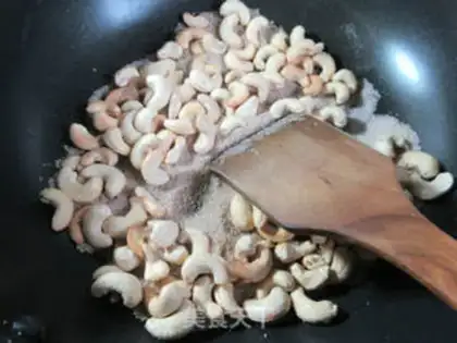 Make Salted cashew step 5