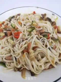 Make Happy noodles step 3