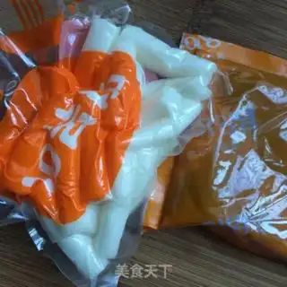Make Delicious fried rice cake step 0