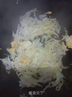 Make Simple eggnog noodles step 5