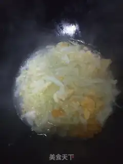 Make Simple eggnog noodles step 6