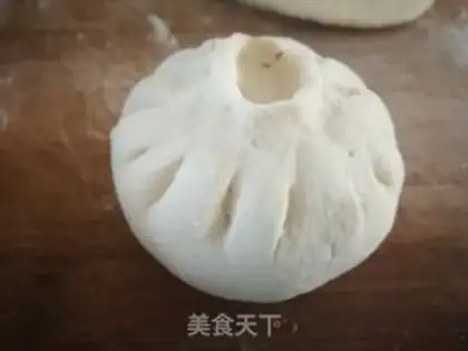 Make radish radish mushroom powder bag step 29