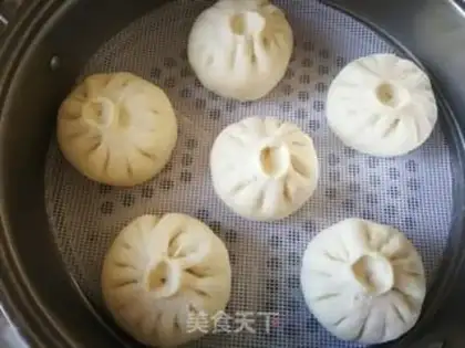 Make radish radish mushroom powder bag step 30