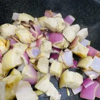 Make Soy sauce and meat step 2