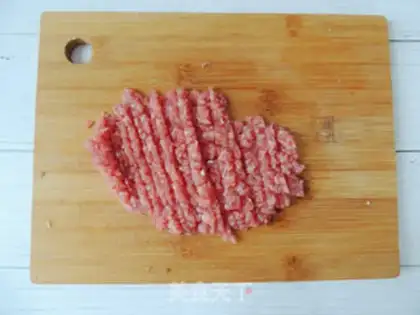 Make Meat and tofu step 1