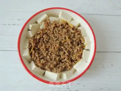 Make Meat and tofu step 7