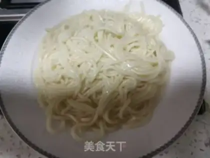 Make lentils noodles step 5