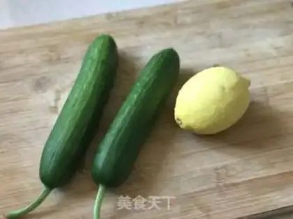 Make Lemon melon honey juice step 0