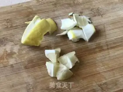 Make Lemon melon honey juice step 2