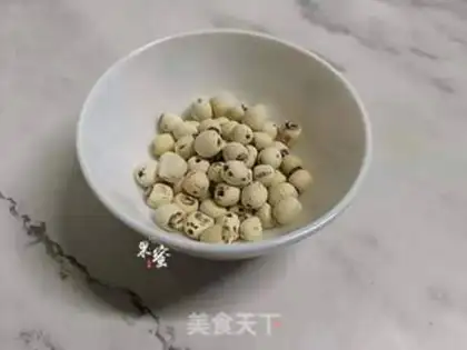 Make Lotus, black rice congee step 0