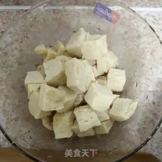 Make Five bouquets of cabbage, frozen tofu step 0