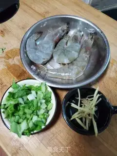 Make Shrimp congee step 0