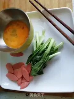Make Three fresh noodles step 5
