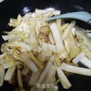 Make Five bouquets of cabbage, frozen tofu step 9