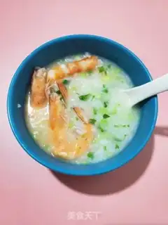 Make Shrimp congee step 5