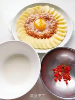 Make Meat and eggs and tofu step 7