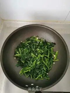 Make Scrambled spinach step 2