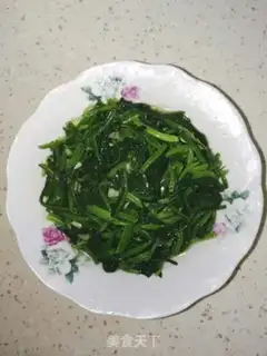 Make Scrambled spinach step 3
